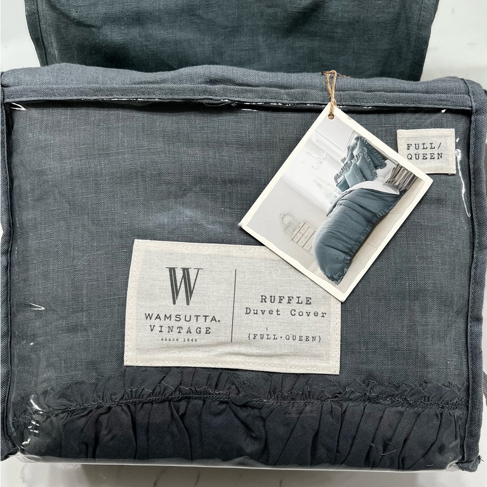 Wamsutta Duvet Cover Vintage Ruffle - Picture 2 of 9